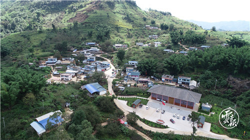 勐捧镇忙丙村柳暗花明大山村